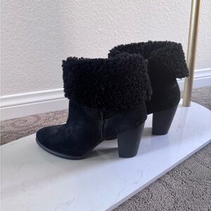 Ugg Charlee Suede Heeled Boots